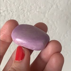 Pink healing crystal